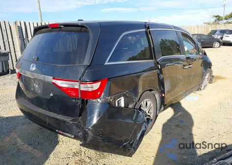 2013 Honda Odyssey Ex-L z USA, uszkodzony, nr VIN 5FNRL5H62DB084253